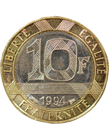 Génie 10 francs Bimétal 1994 Pessac