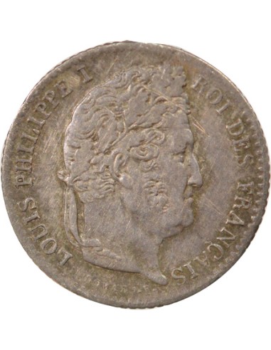 Louis-Philippe Ier 1/4 franc Argent 1831 D Lyon