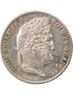 Louis-Philippe Ier 1/4 franc Argent 1831 W Lille 2