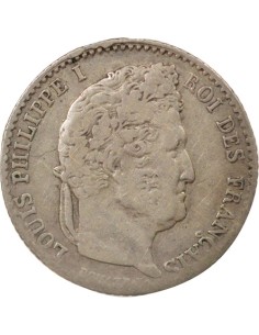 Louis-Philippe Ier 1/4 franc Argent 1831 M Toulouse 2