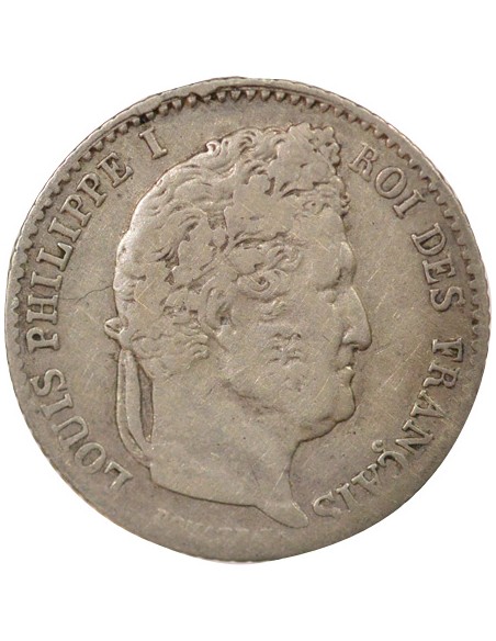 Louis-Philippe Ier 1/4 franc Argent 1831 M Toulouse