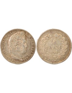 Louis-Philippe Ier 1/4 franc Argent 1831 A - Paris