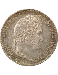Louis-Philippe Ier Sans Cédille 1/4 franc Argent 1832/1 A - Paris 2