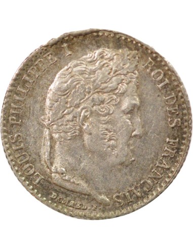 Louis-Philippe Ier Sans Cédille 1/4 franc Argent 1832/1 A - Paris