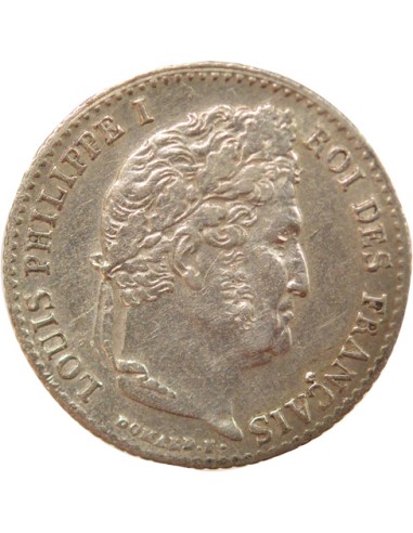 Louis-Philippe Ier 1/4 franc Argent 1835 W Lille