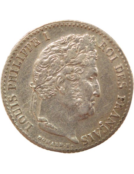 Louis-Philippe Ier 1/4 franc Argent 1835 W Lille