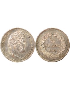 Louis-Philippe Ier 1/4 franc Argent 1841 K Bordeaux