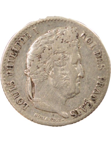 Louis-Philippe Ier 1/4 franc Argent 1832 W Lille