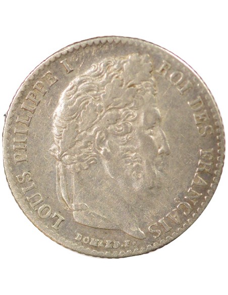 Louis-Philippe Ier 1/4 franc Argent 1835 A - Paris