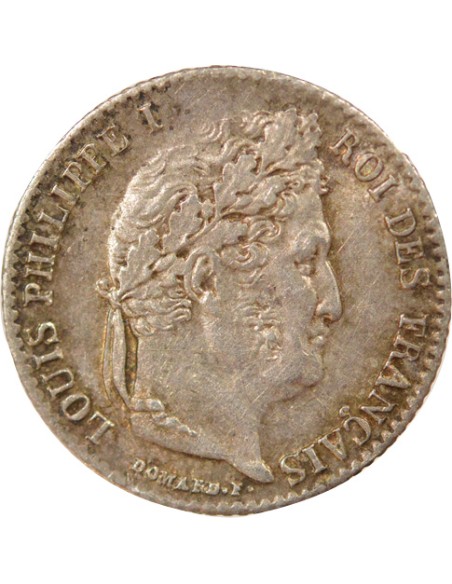 Louis-Philippe Ier 1/4 franc Argent 1841 W Lille
