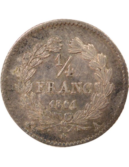 Louis-Philippe Ier 1/4 franc Argent 1841 A - Paris