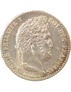 Louis-Philippe Ier 1/4 franc Argent 1841 B Rouen 2