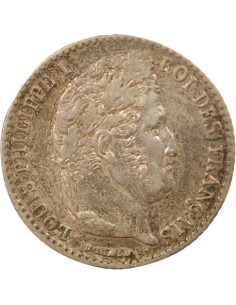 Louis-Philippe Ier 1/4 franc Argent 1837 A - Paris 2