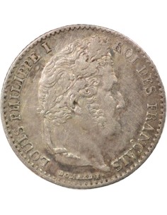 Louis-Philippe Ier 1/4 franc Argent 1834 A - Paris 2