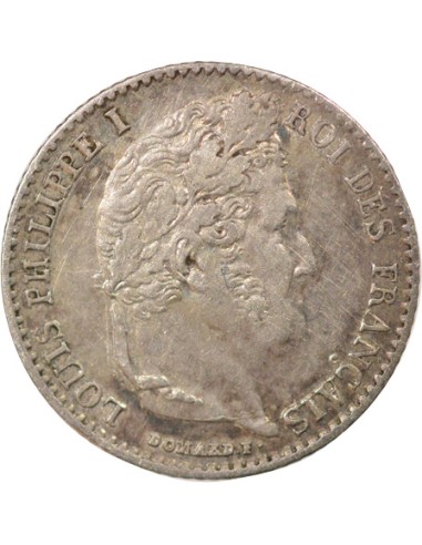Louis-Philippe Ier 1/4 franc Argent 1834 A - Paris