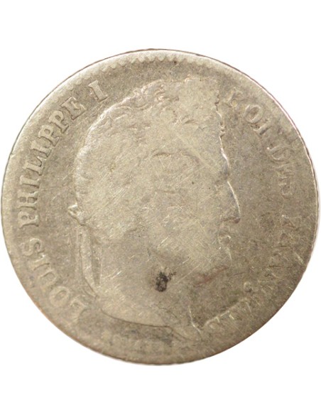 Louis-Philippe Ier 1/4 franc Argent 1835 K Bordeaux