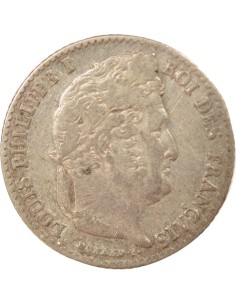 Louis-Philippe Ier 1/4 franc Argent 1839 K Bordeaux 2
