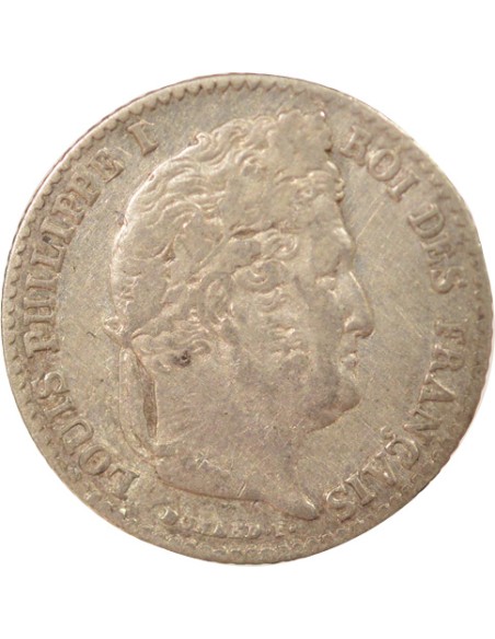 Louis-Philippe Ier 1/4 franc Argent 1839 K Bordeaux