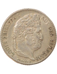 Louis-Philippe Ier 1/4 franc Argent 1840 A - Paris 2