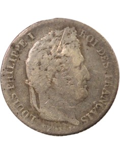 Louis-Philippe Ier 1/4 franc Argent 1832 M Toulouse 2