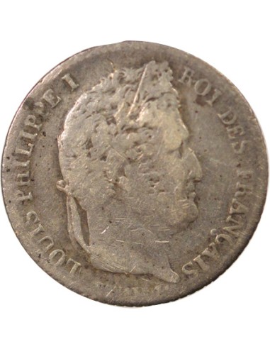 Louis-Philippe Ier 1/4 franc Argent 1832 M Toulouse