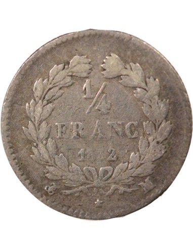 Louis-Philippe Ier 1/4 franc Argent 1832 M Toulouse