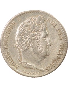 Louis-Philippe Ier 1/4 franc Argent 1833 K Bordeaux 2