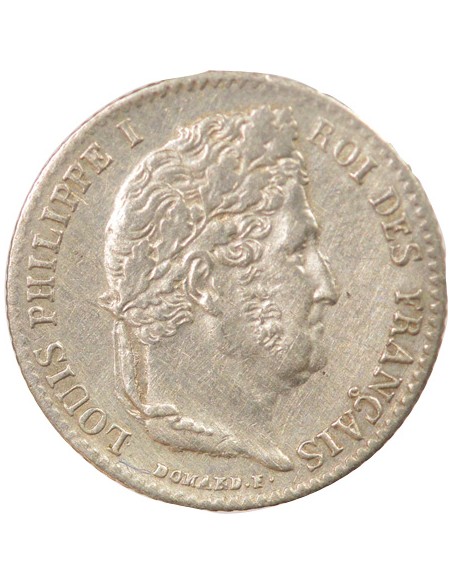 Louis-Philippe Ier 1/4 franc Argent 1833 K Bordeaux
