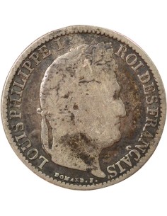 Louis-Philippe Ier 1/2 franc Argent 1837 W Lille 2
