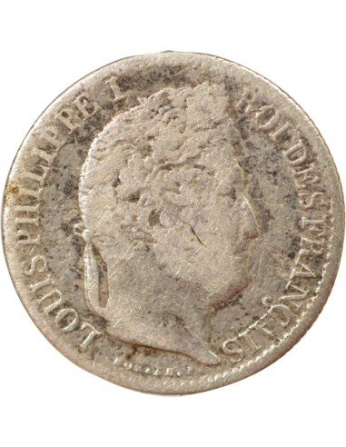 Louis-Philippe Ier 1/2 franc Argent 1834 B Rouen