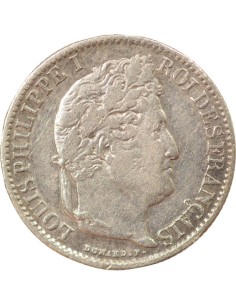 Louis-Philippe Ier 1/2 franc Argent 1837 B Rouen 2