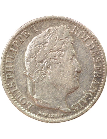 Louis-Philippe Ier 1/2 franc Argent 1837 B Rouen