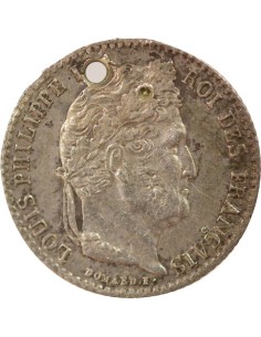 Louis-Philippe Ier 1/4 franc Argent 1840 W Lille 2