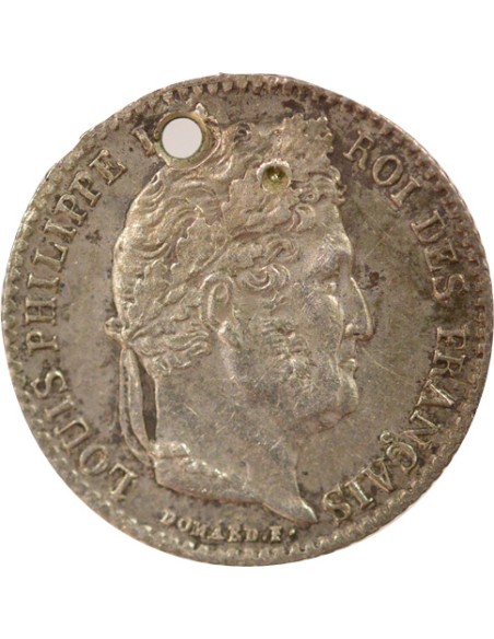 Louis-Philippe Ier 1/4 franc Argent 1840 W Lille