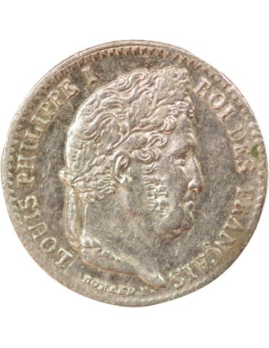 Louis-Philippe Ier 1/4 franc Argent 1842 A - Paris