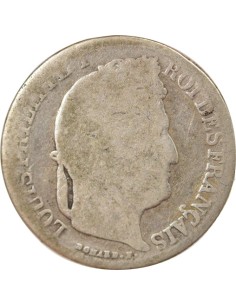 Louis-Philippe Ier 1/2 franc Argent 1838 B Rouen 2