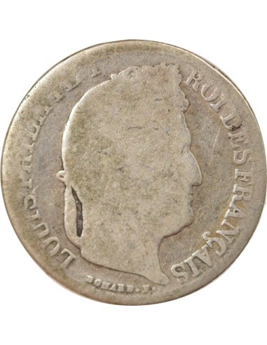 Louis-Philippe Ier 1/2 franc Argent 1838 B Rouen