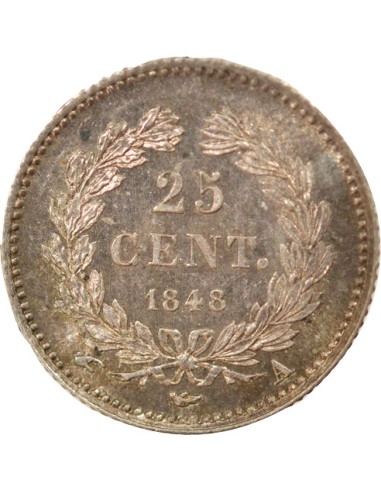 Louis-Philippe Ier 25 centimes Argent 1848 A - Paris