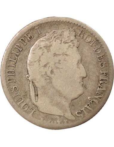 Louis-Philippe Ier 1/2 franc Argent 1839 W Lille
