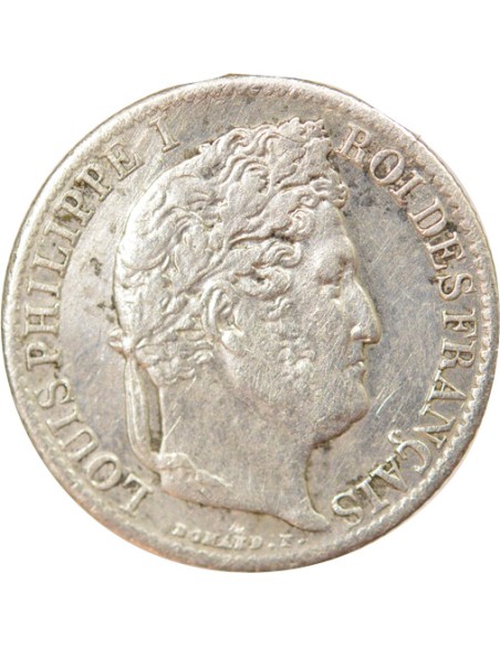 Louis-Philippe Ier 1/2 franc Argent 1842 A - Paris