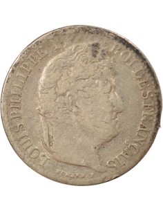Louis-Philippe Ier 1/2 franc Argent 1841 W Lille 2
