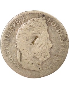 Louis-Philippe Ier 1/2 franc Argent 1834 W Lille 2