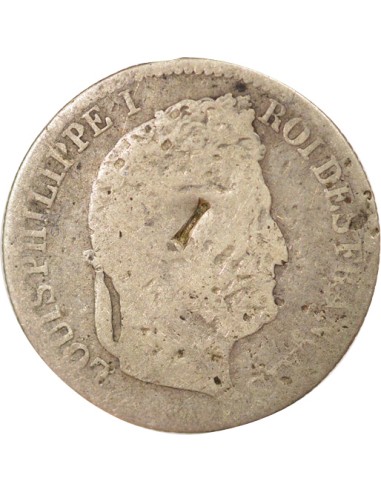 Louis-Philippe Ier 1/2 franc Argent 1834 W Lille