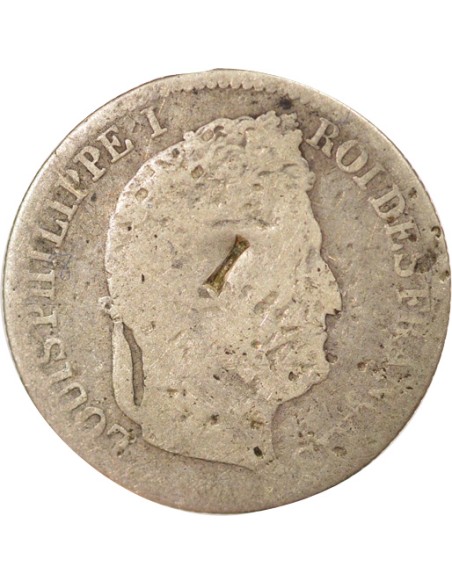 Louis-Philippe Ier 1/2 franc Argent 1834 W Lille