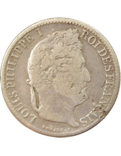 Louis-Philippe Ier 1/2 franc Argent 1845 W Lille 2