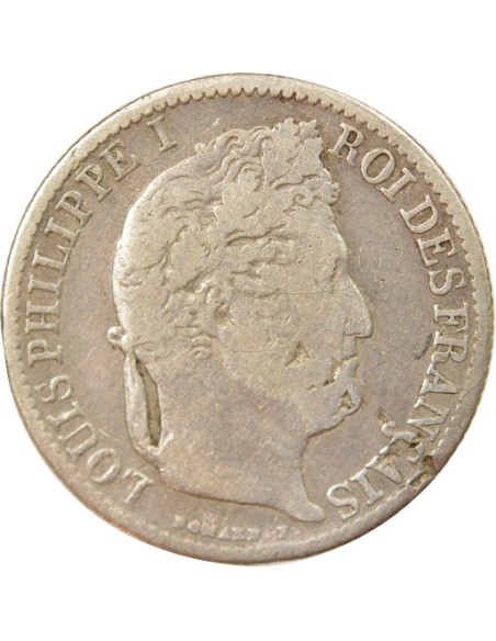 Louis-Philippe Ier 1/2 franc Argent 1845 W Lille