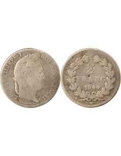 Louis-Philippe Ier 1/2 franc Argent 1844  -