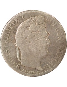 Louis-Philippe Ier 1/2 franc Argent 1844  - 2
