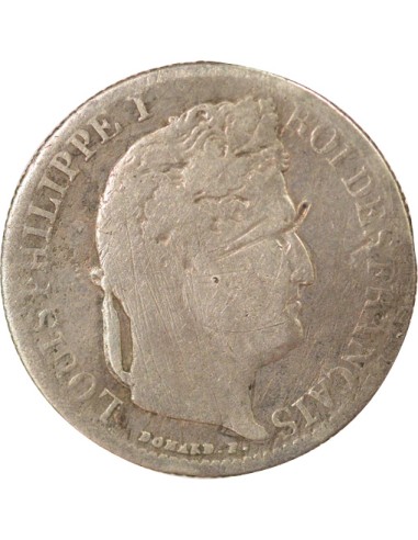 Louis-Philippe Ier 1/2 franc Argent 1844  -