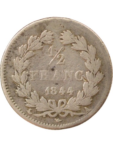 Louis-Philippe Ier 1/2 franc Argent 1844  -